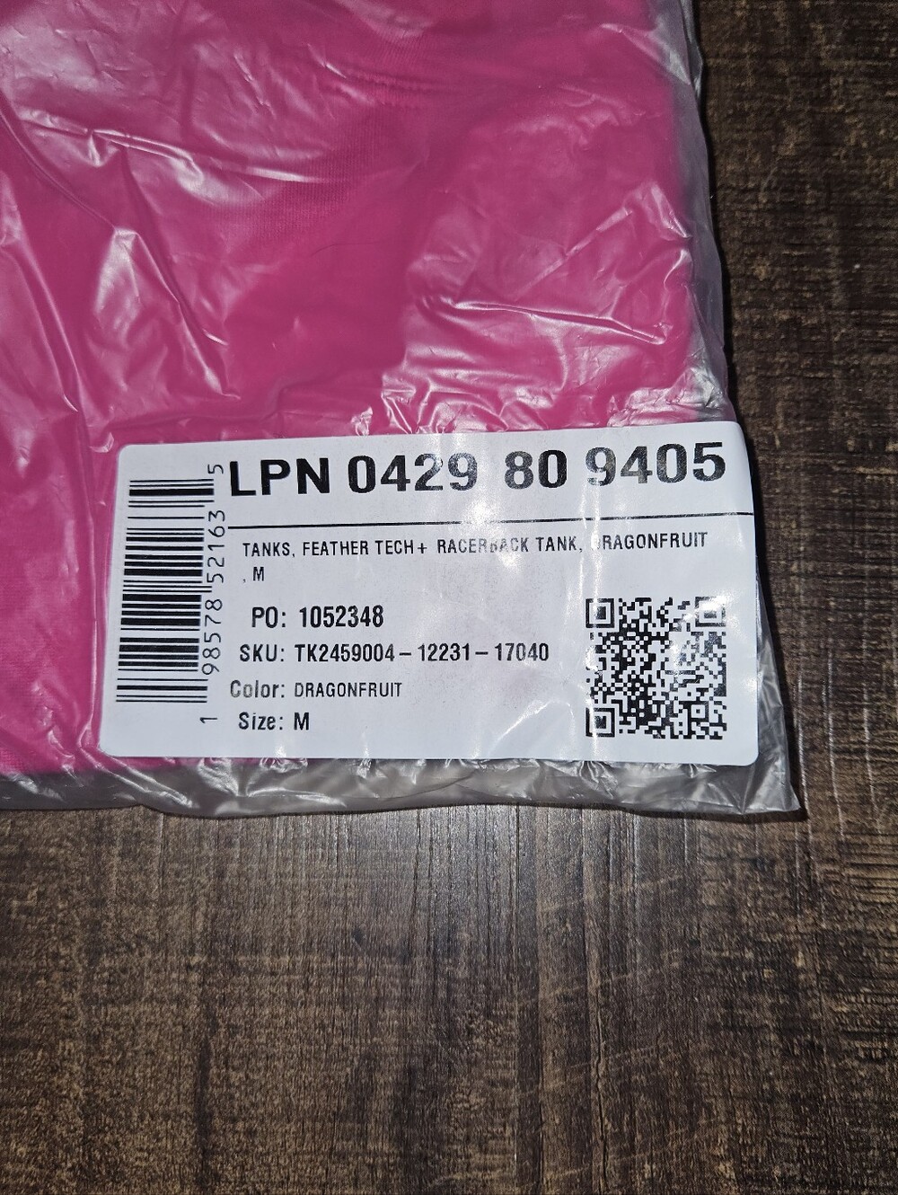 Fabletics Hot Pink Racerback Tank Top - Picture 5 of 5